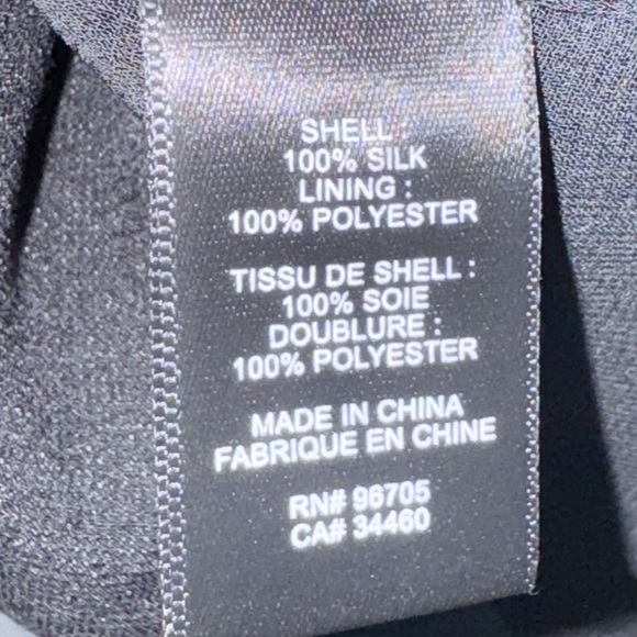 Rebecca Taylor Ruffle Silk Tank Top Black Size 12 Retail $250 Feminine - Picture 9 of 12